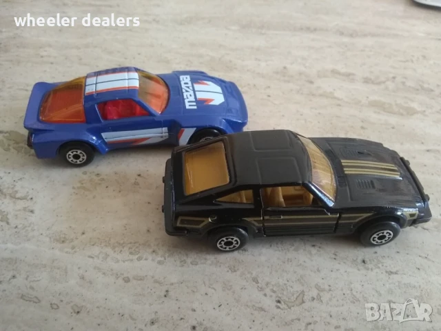 Метални колички Matchbox Мачбокс IMSA Mazda RX-7 и Datsun 280 ZX
