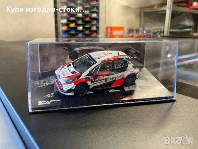 Toyota Yaris WRC метален модел 1:43