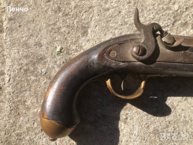 стара, реалистична реплика на капсулен пистолет , снимка 12 - Антикварни и старинни предмети - 42533634