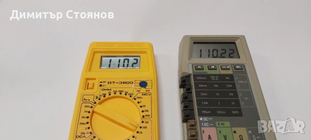 Продавам цифров мултицет мултимер DT-3820, снимка 5 - Друга електроника - 53197980