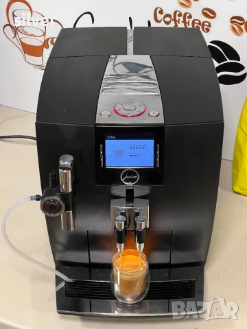Кафемашина кафе автомат Jura j9 black с гаранция, снимка 4 - Кафемашини - 51186805