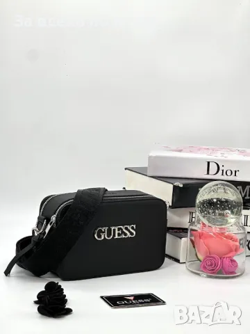 Дамска черна чанта Guess - Налични различни модели Код D972, снимка 8 - Чанти - 47319274