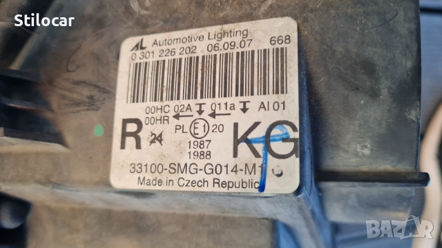 Фар Hoda Civic VIII 2006-2011г ел.десен, снимка 5 - Части - 52614587