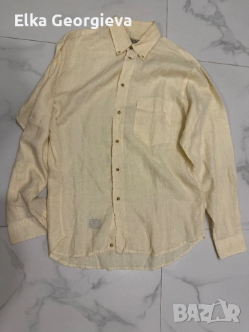 Оригинална мъжка ленена риза 