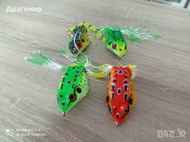 Силиконова жабка, снимка 3 - Стръв и захранки - 31514365