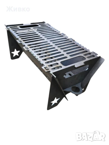 Барбекю скара - сглобяема, мобилна, снимка 2 - Барбекюта - 50451444