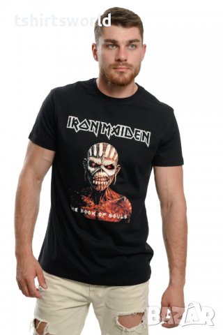Нова тениска с дигитален печат на музикалната група IRON MAIDEN - The Book of Souls, снимка 3 - Тениски - 37697037