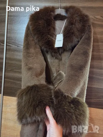 Разкошно дамско палто , снимка 3 - Палта, манта - 56442322
