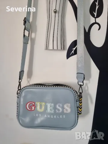 Guess малка чанта с дълга дръжка , снимка 4 - Чанти - 48833857