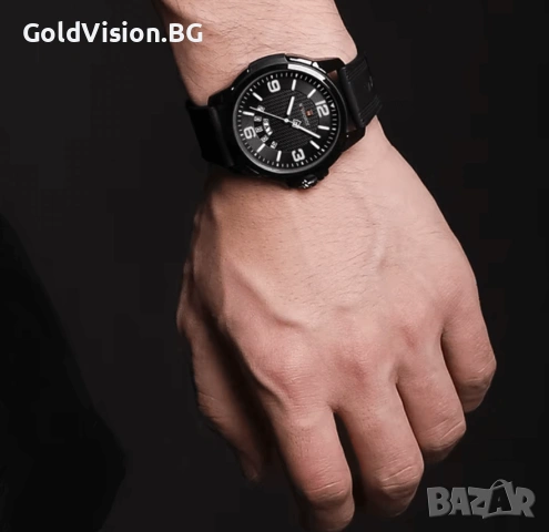 Мъжки часовник – NAVIFORCE – 9215 + ПОДАРЪК, снимка 3 - Мъжки - 53206573