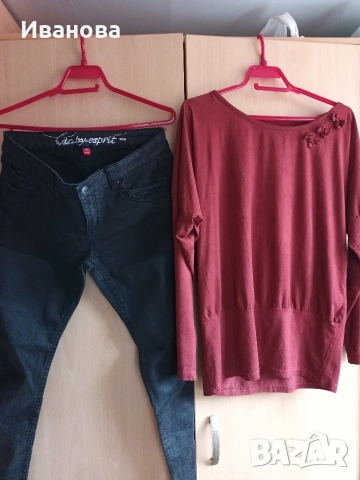 Туника с интересни ръкави с подарък панталон, снимка 3 - Туники - 54016558