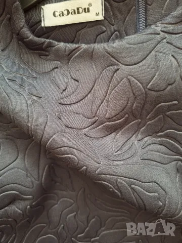 Тъмно синя официална рокля,номер М, снимка 4 - Рокли - 36801948