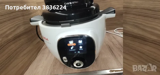 мултикукър Tefal Cook4me+ CY851130 и Tefal EY150830 запичащ капак комплект, снимка 5 - Мултикукъри - 56231657