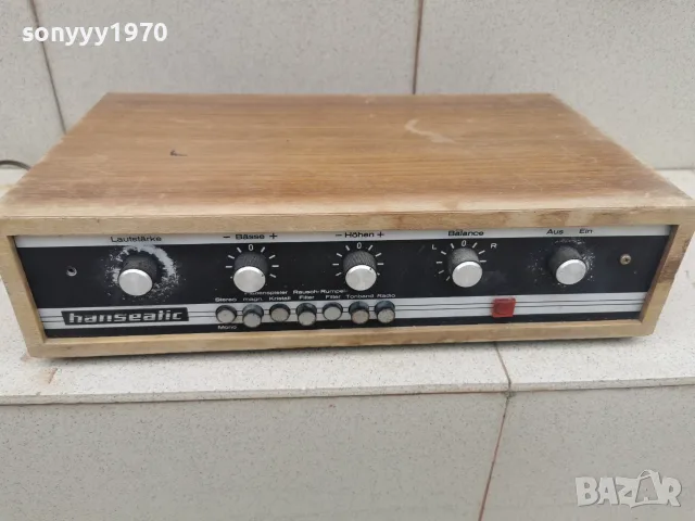 HANSEATIC STEREO AMPLIFIER-ВНОС GERMANY 1310261850L4, снимка 4 - Ресийвъри, усилватели, смесителни пултове - 56483509