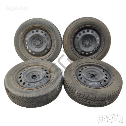 Стоманени джанти 4x100 с гуми R15 Toyota Corolla 2001-2006 ID:110171