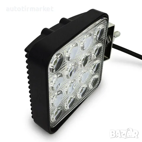 LED халоген 16 диода 48 w – GUN1111, снимка 3 - Аксесоари и консумативи - 56052148