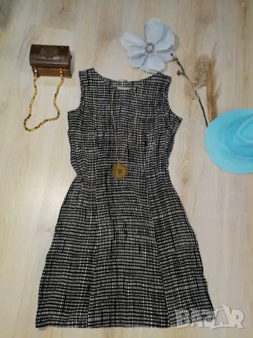 Елегантна рокля до коляното, снимка 2 - Рокли - 49114599