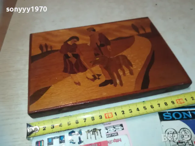 КАРТИНА ДЪРВО-ЕСТЕСТВЕН ФУРНИР 2710241807, снимка 6 - Колекции - 47737995