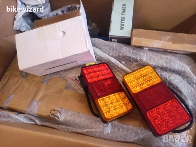 EYPINS 2x универсални задни светлини 24 LED IP65 за 12V ремарке кола камион каравана лодка НОВИ, снимка 6 - Части - 51755459