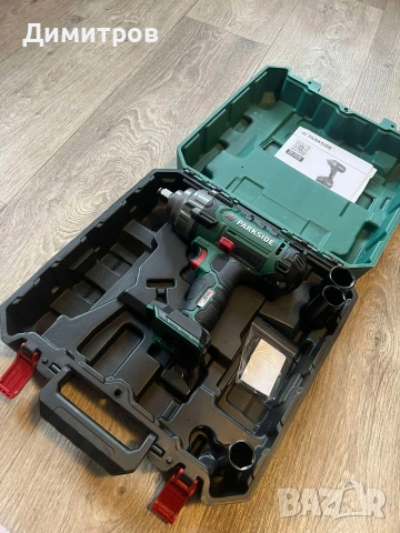 Акумулаторен ударен гайковерт Parkside PASSK Li 20 C4 