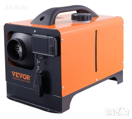 ПРЕНОСИМА Дизелова суха печка Марка: VEVOR 8 kW - 12 V, Дистанционен превключвател и Bluetooth, снимка 5 - Части - 47697904