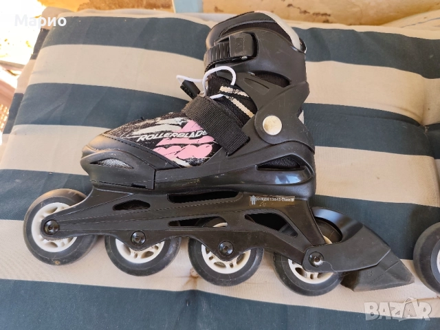Детски ролери Rollerblade регулируеми и с капсуловани лагери 32-35, снимка 5 - Ролери, кънки - 51510221