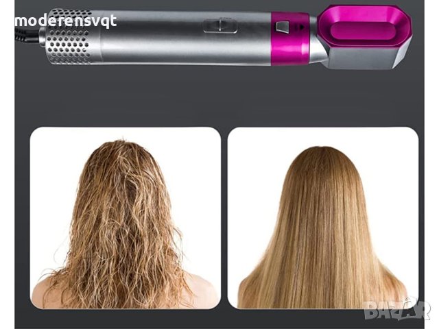 3в1 Мултифункционален сешоар и маша за коса Hot Air Styler, снимка 3 - Сешоари - 42830196