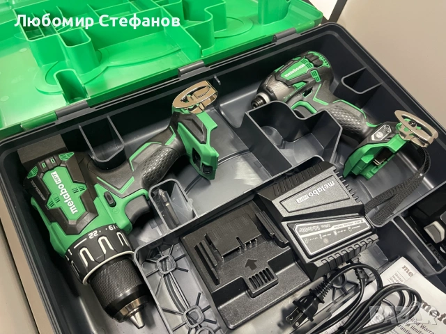 Комплект Metabo HPT DV18DBFL2 / WH18DBDL2  18V, снимка 6 - Куфари с инструменти - 53051704