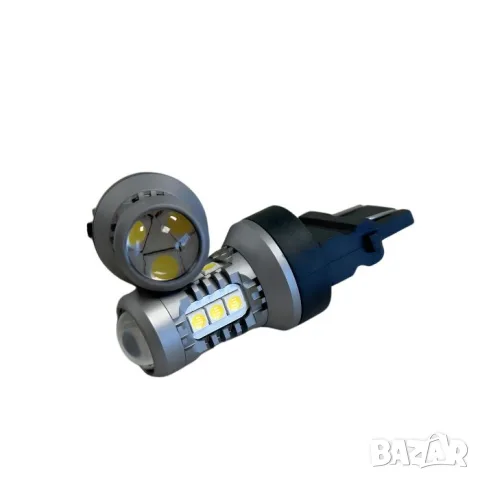 LED крушки 3157 T20 бели 12V 2 броя