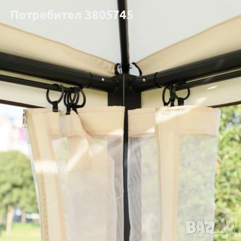 Луксозна градинска шатра с люлка и функция сън за пълен релакс, снимка 7 - Градински мебели, декорация  - 53374213