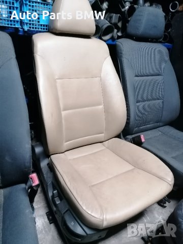 Предна кожена седалка за БМВ Е60 Е61 BMW E60 E61 кожен салон бмв е60 е61 пасажерска седалка, снимка 2 - Части - 37322604