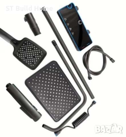 Луксозна Душ Система с Дигитален Дисплей и LED Светлини, снимка 8 - Душове - 51486857