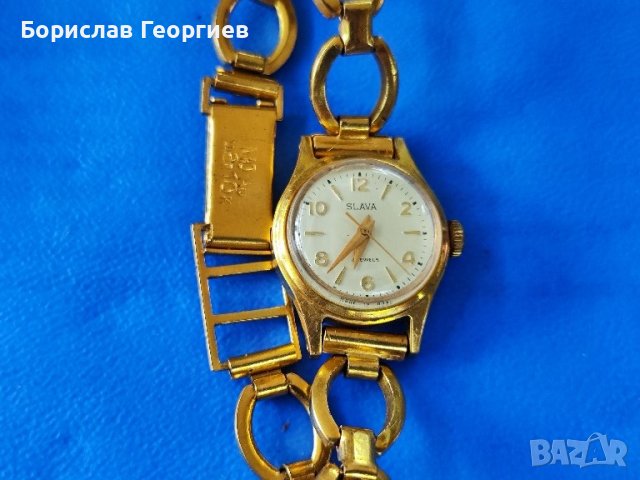 Дамски механичен часовник слава 16 jewels, снимка 2 - Дамски - 44365631