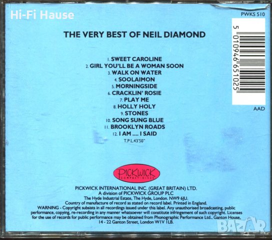 Neil Diamond-The very Best, снимка 2 - CD дискове - 37309815