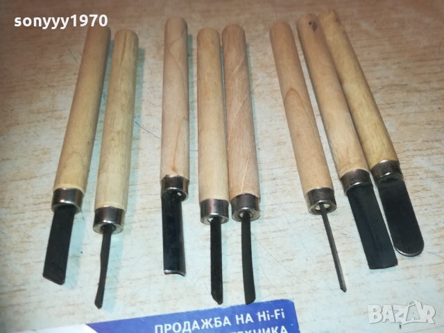 длета за финна резба-8бр-14см, снимка 3 - Други инструменти - 30336245