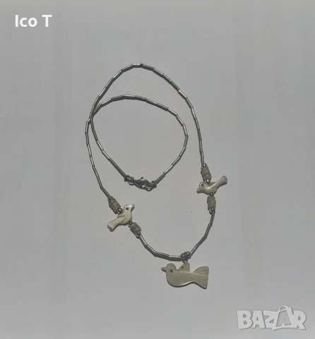 Красиво колие със седеф 