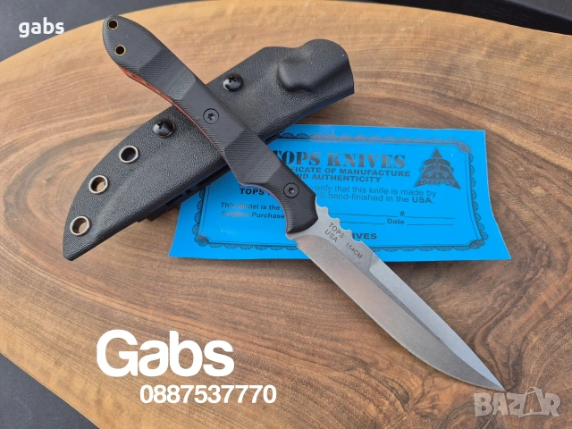 Тактически нож TOPS KNIVES Rapid Strike X-020,фултанг, снимка 2 - Ножове - 53377038