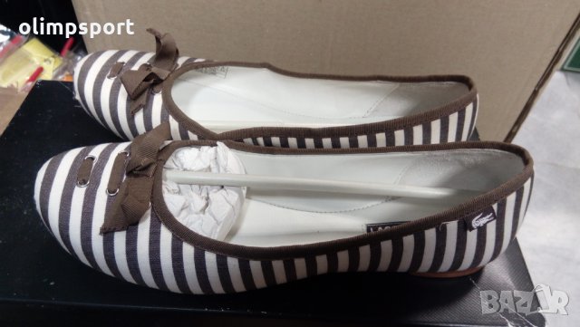 дамски обувки Lacoste laurie striped нови 