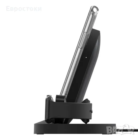 Безжично зарядно устройство Belkin BOOST CHARGE 3 в 1 Wireless Charger 7.5W за iPhone + Apple Watch, снимка 4 - Аксесоари за Apple - 48005415