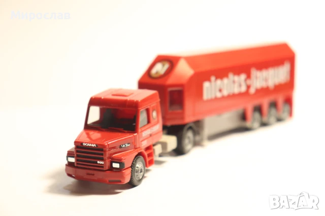 HERPA H0 1/87 SCANIA КАМИОН МОДЕЛ ТРАНСПОРТ НА СТЪКЛО, снимка 2 - Колекции - 50964867