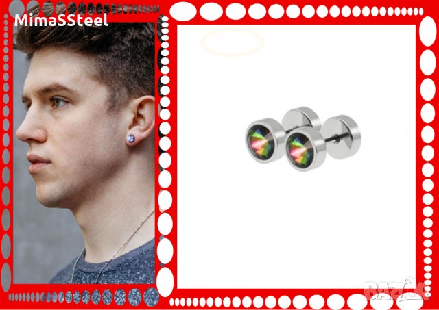 Имитация на флеш, Пиърсинг, обици за уши piercing , снимка 7 - Обеци - 31493791