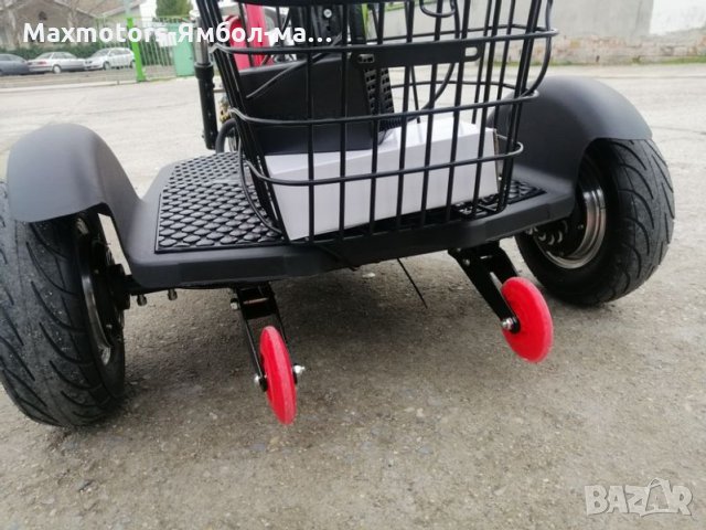 2023 Електрическа Триколка A3 750W WHITE 1 година ГАРАНЦИЯ 1530 лв., снимка 7 - Мотоциклети и мототехника - 30195837