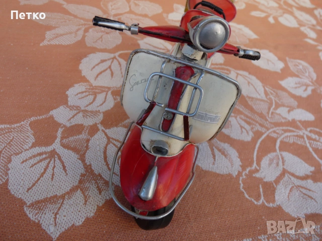 Стар метален  мотор  отличен, снимка 5 - Колекции - 53133417