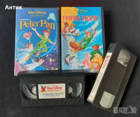 Видеокасети VHS Walt Disney Анимация, снимка 8 - Анимации - 48743899