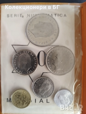 ФУТБОЛЕН СЕТ ШЕСТ МОНЕТИ - ИСПАНИЯ /виж описанието/, снимка 4 - Нумизматика и бонистика - 52708638