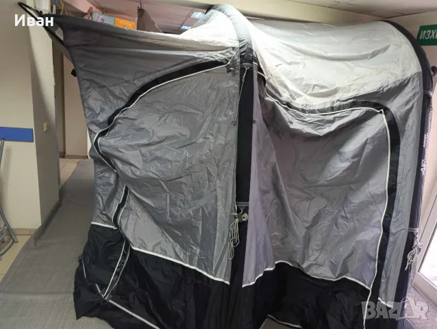 УНИВЕРСАЛЕН НАДУВАЕМ ФОРСЕЛТ AIR VANGO KELA ТАLL. ЗА КЕМПЕР ИЛИ КАРАВАНА.РАЗМЕРИ 370 x 310см, снимка 7 - Палатки - 49708731