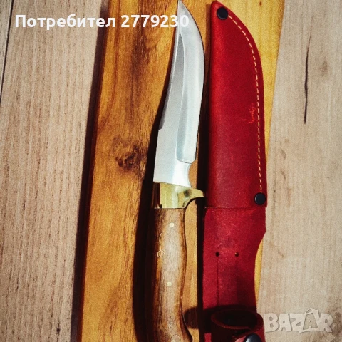 Нож ръчна изработка на Майстор П.Неделев Нов, снимка 7 - Ножове - 50885874