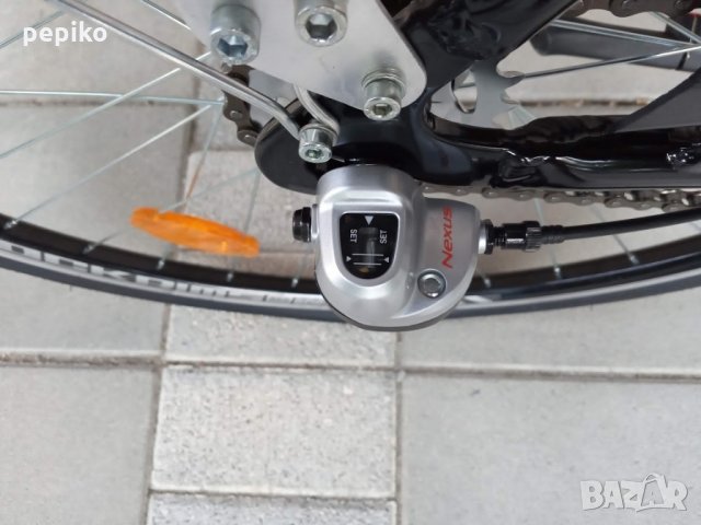 Продавам колела внос от Германия градски алуминиев велосипед LUNNETE 28 цола, снимка 4 - Велосипеди - 29527644