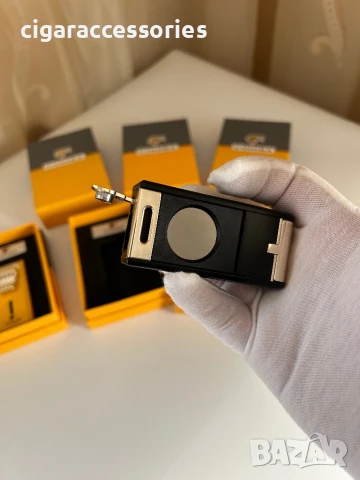 Запалка Cohiba с вградена резачка и пънч – 2 пламъка, снимка 8 - Запалки - 50898652