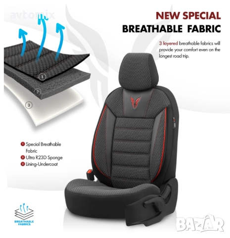 Луксозна Тапицерия OTOM текстил с еко кожа TORO Design, снимка 8 - Аксесоари и консумативи - 52719344